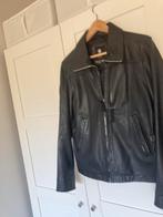 Lederen damesjas van Gstar zwart, Kleding | Dames, Ophalen, Zo goed als nieuw, Zwart