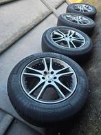18'' VELGEN: AEZ 5x112 ET35 + banden CONTINENTAL 235/60 R18, Auto-onderdelen, 18 inch, Gebruikt, Banden en Velgen, Ophalen of Verzenden