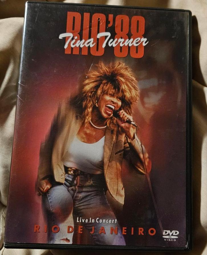Tina Turner Rio 88, Cd's en Dvd's, Dvd's | Muziek en Concerten, Zo goed als nieuw, Ophalen of Verzenden