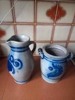 Keulse pot en kruik, Ophalen