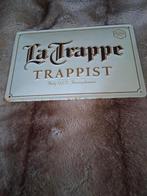 La Trappe bierplaat - 30 x 20 cm, Verzamelen, Ophalen of Verzenden, Gebruikt, La Trappe