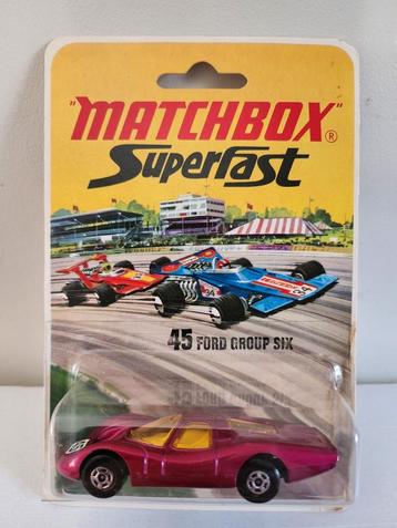 Matchbox Ford Group 6 (1970) U.S. Blister beschikbaar voor biedingen