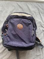 Boekentas kipling, Handtassen en Accessoires, Tassen | Schooltassen, Ophalen, Gebruikt, Blauw