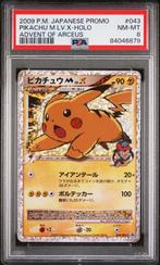 Pikachu LV.X PSA8, Hobby en Vrije tijd, Verzamelkaartspellen | Pokémon, Nieuw, Foil, Ophalen of Verzenden, Losse kaart