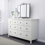 Hemnes Ladekast 8 lades wit, Huis en Inrichting, 100 tot 150 cm, 5 laden of meer, Nieuw, Minder dan 100 cm