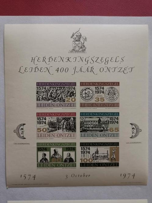 Kompleet Herdenkingszegelblokken 400 jaar Leiden ontzet., Postzegels en Munten, Postzegels | Nederland, Ophalen of Verzenden