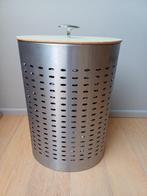 inox linnenmand, Huis en Inrichting, Badkamer | Badtextiel en Accessoires, Ophalen, Gebruikt