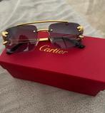 Cartier zonnebril, Handtassen en Accessoires, Overige merken, Zonnebril, Overige kleuren, Verzenden