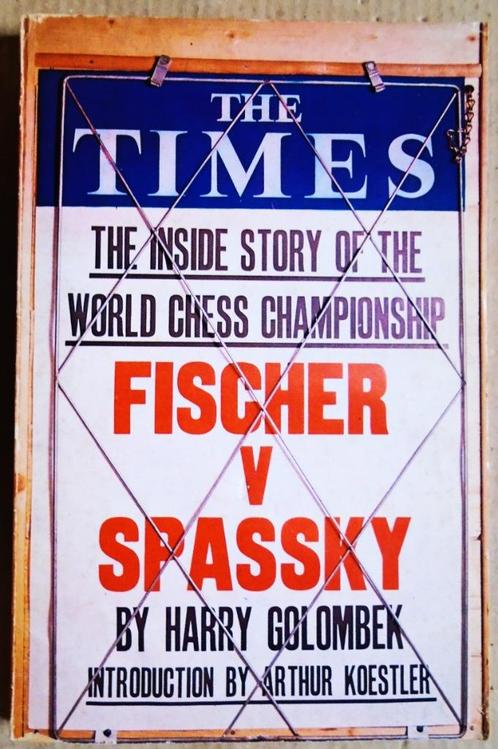 Fisher V Spassky: The World Chess Championship 1972 - Times, Hobby en Vrije tijd, Gezelschapsspellen | Bordspellen, Gebruikt, Een of twee spelers
