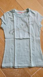 Lichtblauw T-shirt met libelle - Fracomina - maat 128 (8 jaa, Kinderen en Baby's, Kinderkleding | Maat 128, Meisje, Gebruikt, Ophalen of Verzenden