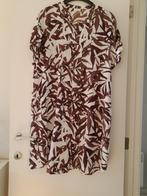 kleed Gerry Weber  wit en bruin, Kleding | Dames, Jurken, Wit, Maat 42/44 (L), Ophalen of Verzenden, Zo goed als nieuw