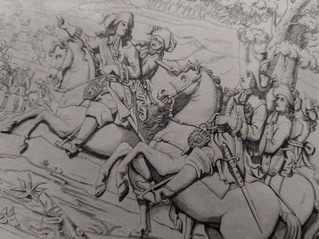 Originele 19e eeuwse gravures. 15 ex. Ingelijst beschikbaar voor biedingen