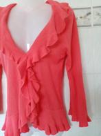 Soon : roze -rood vest , open cardigan gilet , S, Rouge, Enlèvement ou Envoi, Taille 36 (S), Comme neuf
