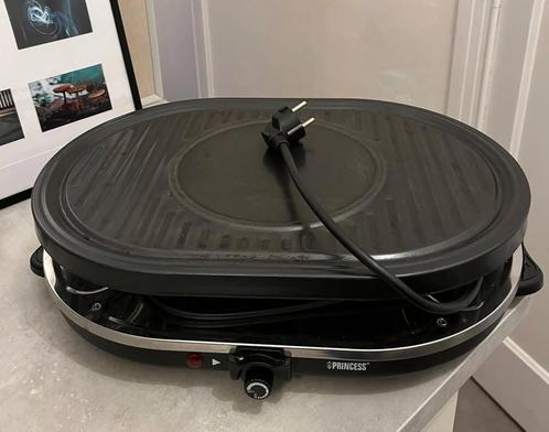Appareil à raclette électrique pour 8 personnes, Elektronische apparatuur, Contactgrills, Zo goed als nieuw, Ophalen