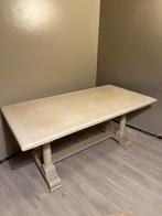 Eiken tafel met zes stoelen, Ophalen