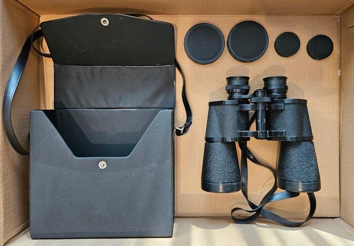 Jumelles Zenith 12x50 vintage — Qualité japonaise, TV, Hi-fi & Vidéo, Matériel d'optique| Jumelles, Utilisé, Prisme de Porro (coudées)