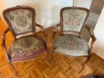 Vintage - set of louis quinze chairs, Antiquités & Art, Enlèvement