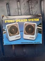 Stereo speaker system, Comme neuf, Enlèvement, Composants en vrac