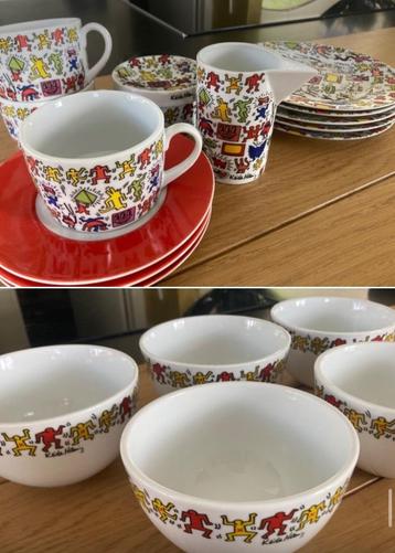Keith Haring: servies (totaal pakket) beschikbaar voor biedingen