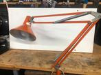 Vintage oranje DVE HCF Denmark retro architectenlamp ‘70, Ophalen of Verzenden