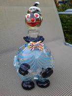 Clown carafe vintage en verre de Murano, Enlèvement ou Envoi
