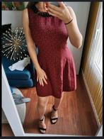 Morgan, jurk met zwarte parels, 36, Ophalen of Verzenden, Zo goed als nieuw, Maat 36 (S), Boven de knie