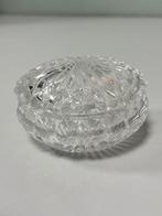 Boîte à savon Bonbon Vintage Crystal Jewelry avec couvercle, Enlèvement ou Envoi