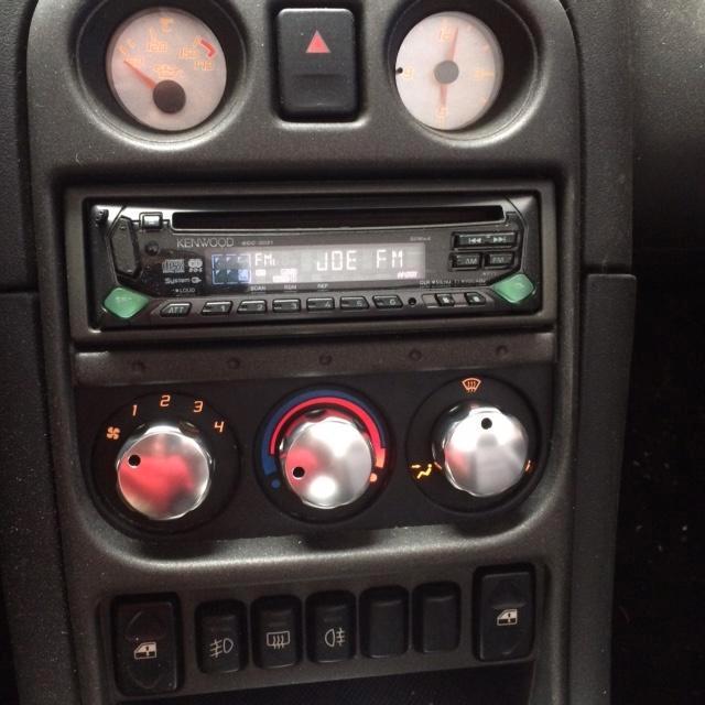 MG TF MGF aluminium knoppen set verwarming, Auto diversen, Auto-accessoires, Nieuw, Ophalen of Verzenden