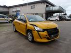 Peugeot 208 Ongevalwagen !!!!, Auto's, Voorwielaandrijving, 75 kW, Stof, Zwart