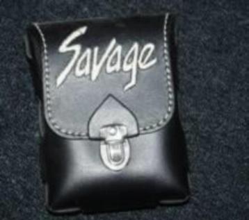 Leren tasje Savage, per stuk beschikbaar voor biedingen