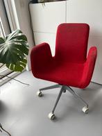 Bureaustoel ikea, Huis en Inrichting, Ophalen, Gebruikt, Rood, Bureaustoel