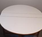 ronde tafel opklapbaar, Huis en Inrichting, Tafels | Bijzettafels, Ophalen, Gebruikt, Rond, 75 cm of meer