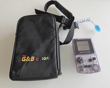Nintendo Game Boy color console met 4 games en opbergtas beschikbaar voor biedingen