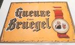 Geuze Bruegel reclamebord / De Neve Schepdaal, Ophalen of Verzenden, Zo goed als nieuw, Reclamebord, Plaat of Schild, Overige merken