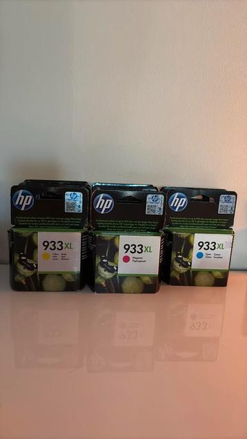 11x HP 933XL originele high-capacity inktcartridges beschikbaar voor biedingen