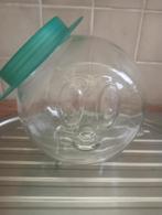 Glazen pot met plastiek schroefdeksel, Ophalen, Zo goed als nieuw