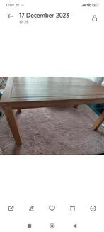 Natuurhout tafel, Ophalen, Zo goed als nieuw