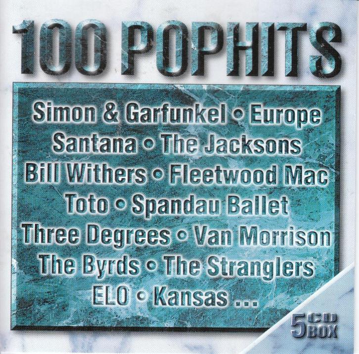 100 Pophits: Europe, Jacksons, Byrds, E.L.O..., Cd's en Dvd's, Cd's | Verzamelalbums, Pop, Verzenden