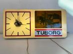 Boîte à lumière publicitaire ancienne TUBORG 1972, Collections, Enlèvement ou Envoi, Utilisé, Table lumineuse ou lampe (néon)