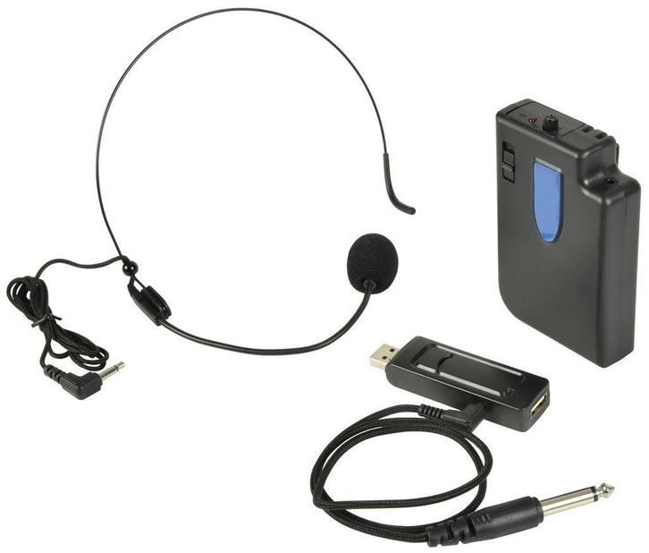 Draadloze UHF headset met Usb ontvanger, Muziek en Instrumenten, Microfoons, Nieuw, Overige typen, Draadloos, Ophalen of Verzenden