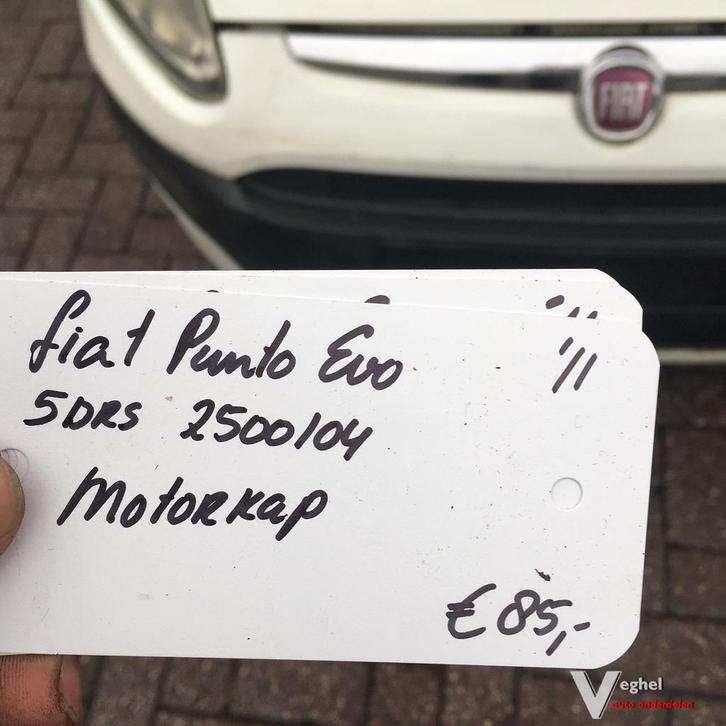 Fiat Punto EVO 5Drs 2011 2500104   Motorkap, Auto-onderdelen, Carrosserie, Motorkap, Gebruikt, Ophalen