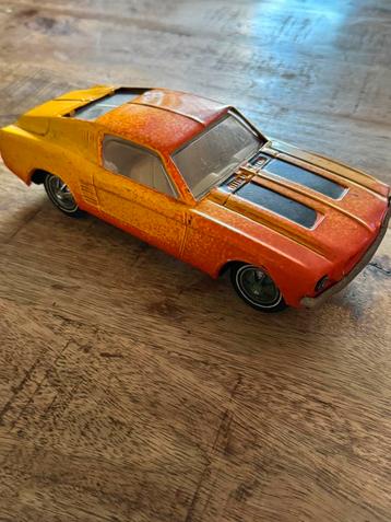 Vintage 1:18 Buddy L mustang van blik beschikbaar voor biedingen