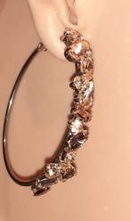 oorringen rosegold met strass Lovisa, Bijoux, Sacs & Beauté, Boucles d'oreilles, Envoi, Verre, Avec strass