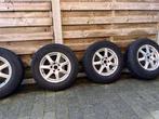 winterbanden op aluminium velg, Auto-onderdelen, Banden en Velgen, Ophalen, 215 mm, 16 inch, Banden en Velgen