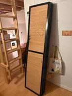Paravent en Bois Noir et Bambou de 6 pans, Enlèvement, Utilisé