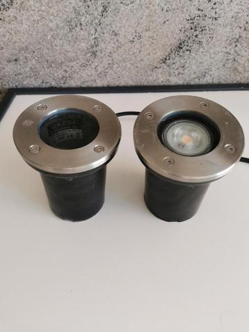 Grondspots voor buiten.  beschikbaar voor biedingen