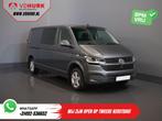 Volkswagen Transporter 2.0 TDI 150 pk DSG Aut. L2 DC Dubbel, Auto's, Automaat, Parkeersensor, Bedrijf, Diesel
