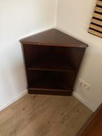 Engels bureau - Mahonie hout - hoekkast (2st.), Huis en Inrichting, Ophalen, Zo goed als nieuw