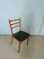 6 houten stoelen, Gebruikt, Scandinavisch, Hout, Ophalen