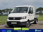 Volkswagen CRAFTER 35 2.0 DUB.Cab Open-Laadbak, Auto's, Wit, Te koop, Bedrijf, Cruise Control